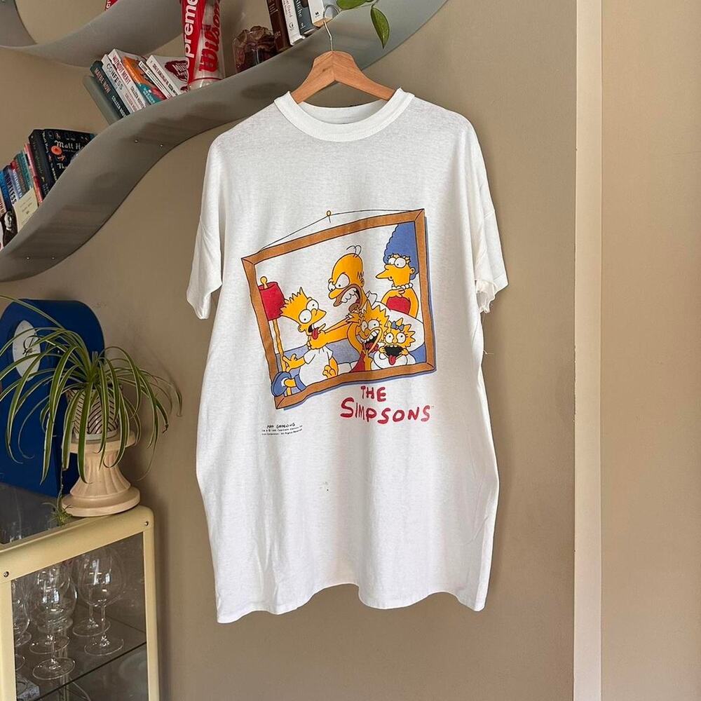Vintage 1990 The Simpsons Cartoon Shirt